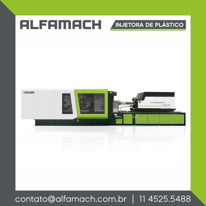 Maquina injetora de plastico industrial