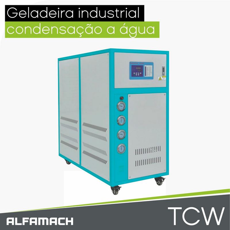 Geladeira industrial Condensação a Água Série TCW Geladeira industrial Condensação a Água Série TCW