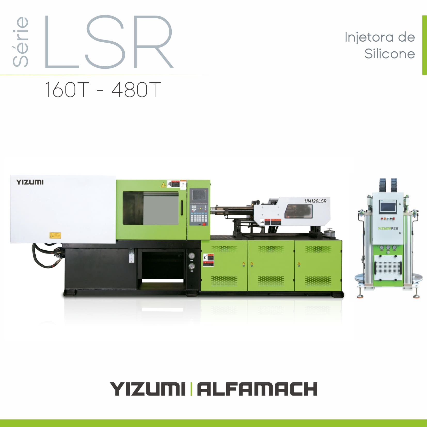 Injetora de Silicone – Série LSR Injetora de Silicone – Série LSR