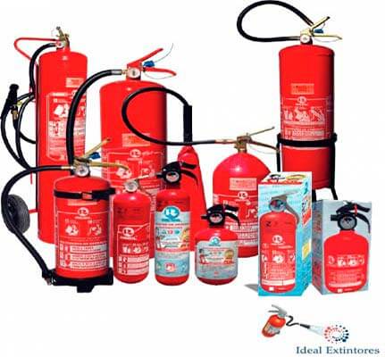 Extintor de incendio inspeção